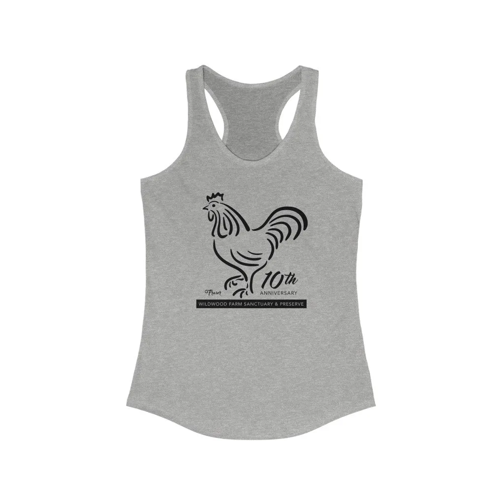 10th Anniversary Fraser Women's Racerback Tank