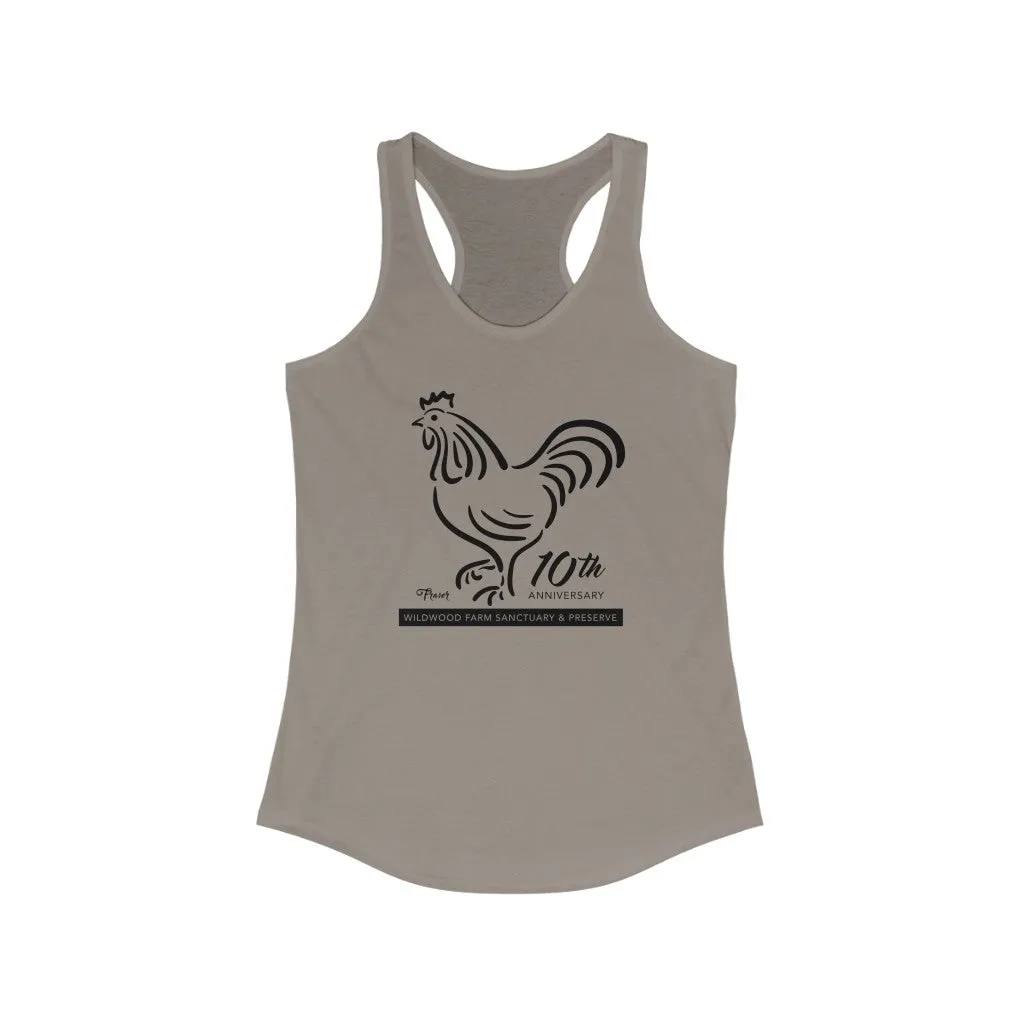 10th Anniversary Fraser Women's Racerback Tank