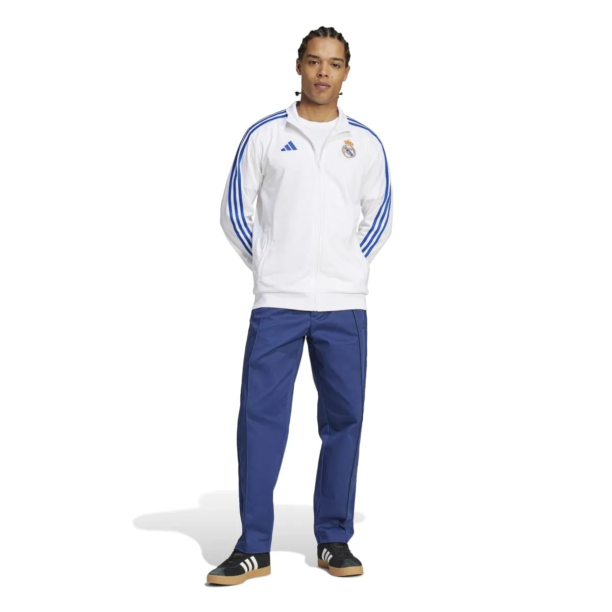 adidas Men's Real Madrid DNA Track Top | IT3804