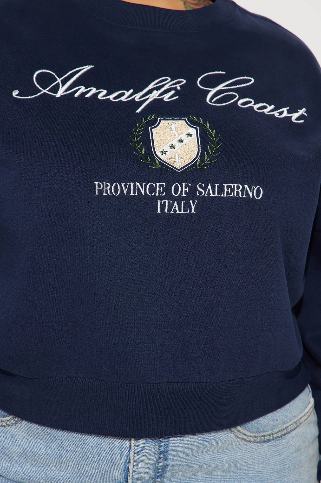 Amalfi Coast Sweatshirt - Navy