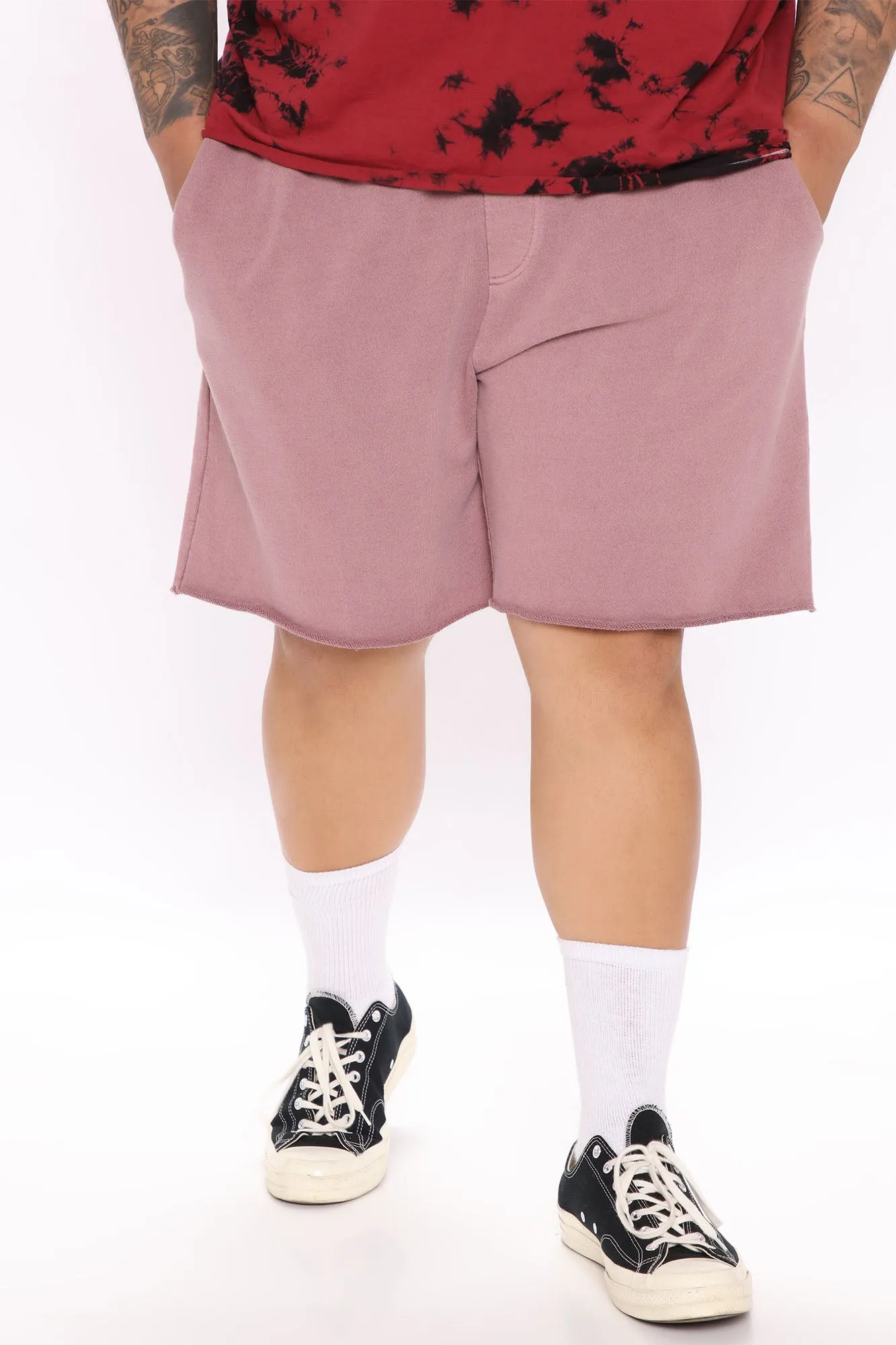 Asher Active Shorts - Mauve