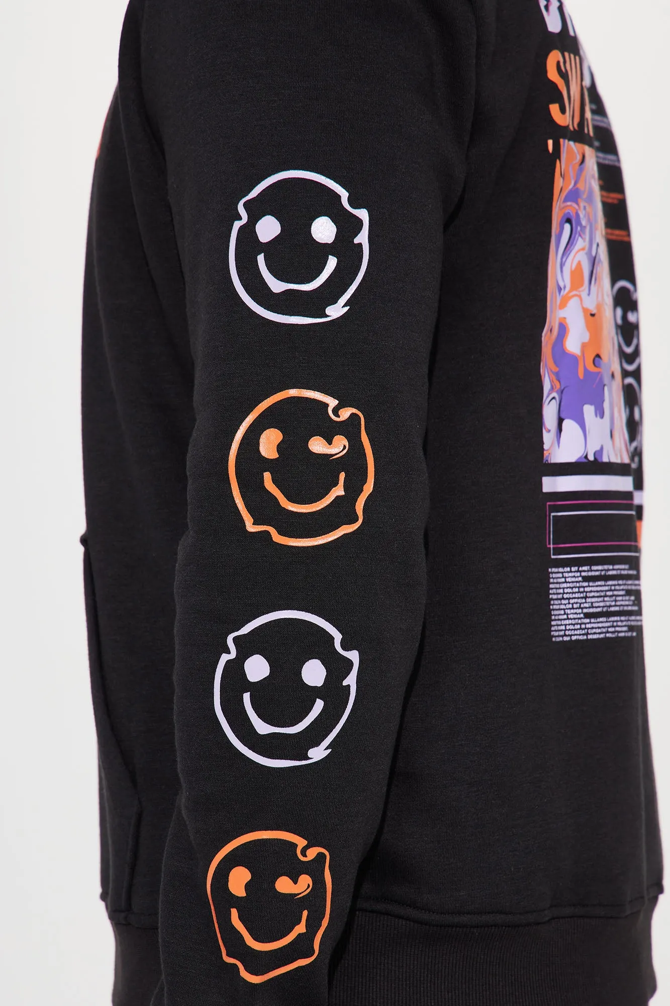 Bad Vibes Swag Hoodie - Black