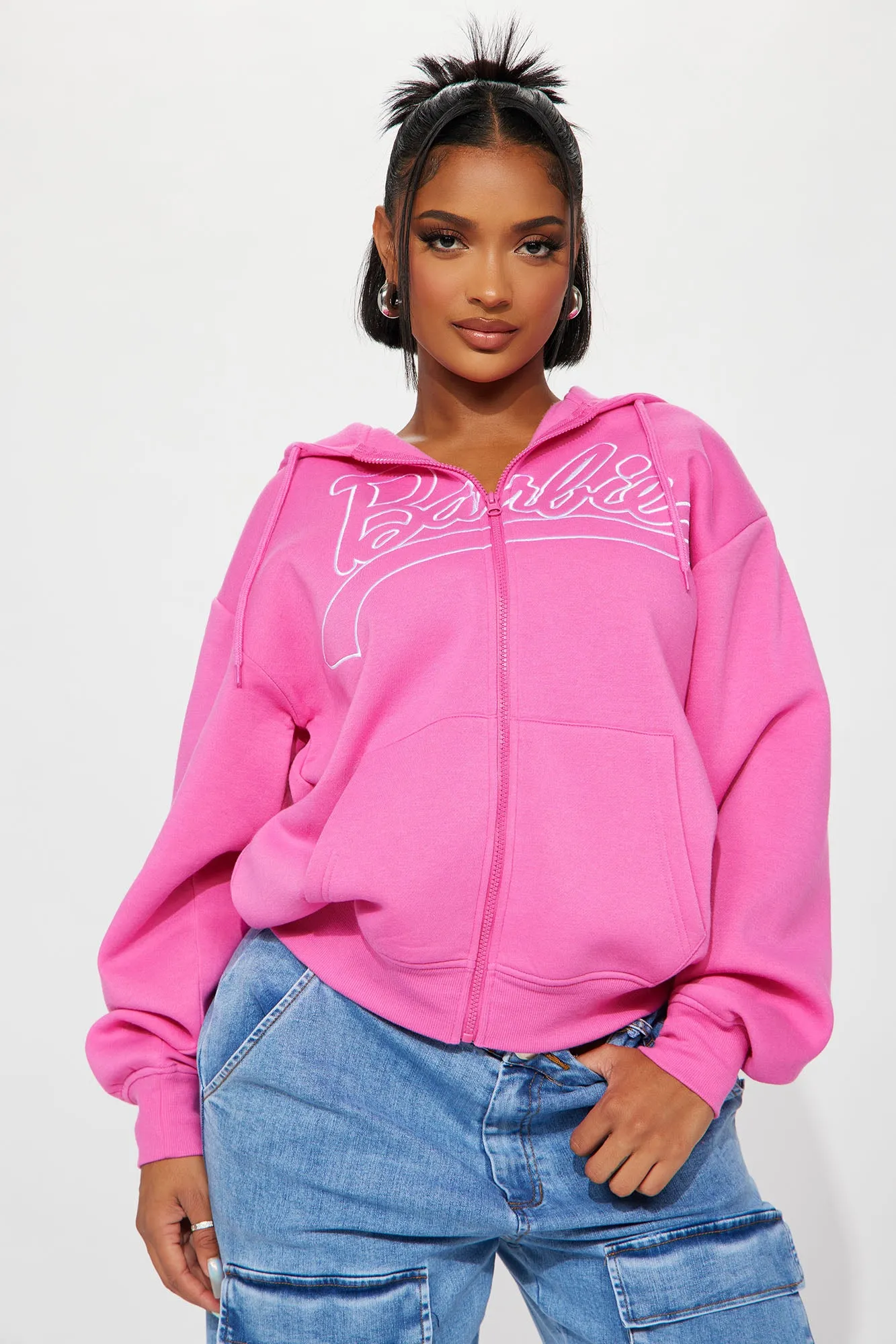 Barbie Girl Hoodie - Hot Pink