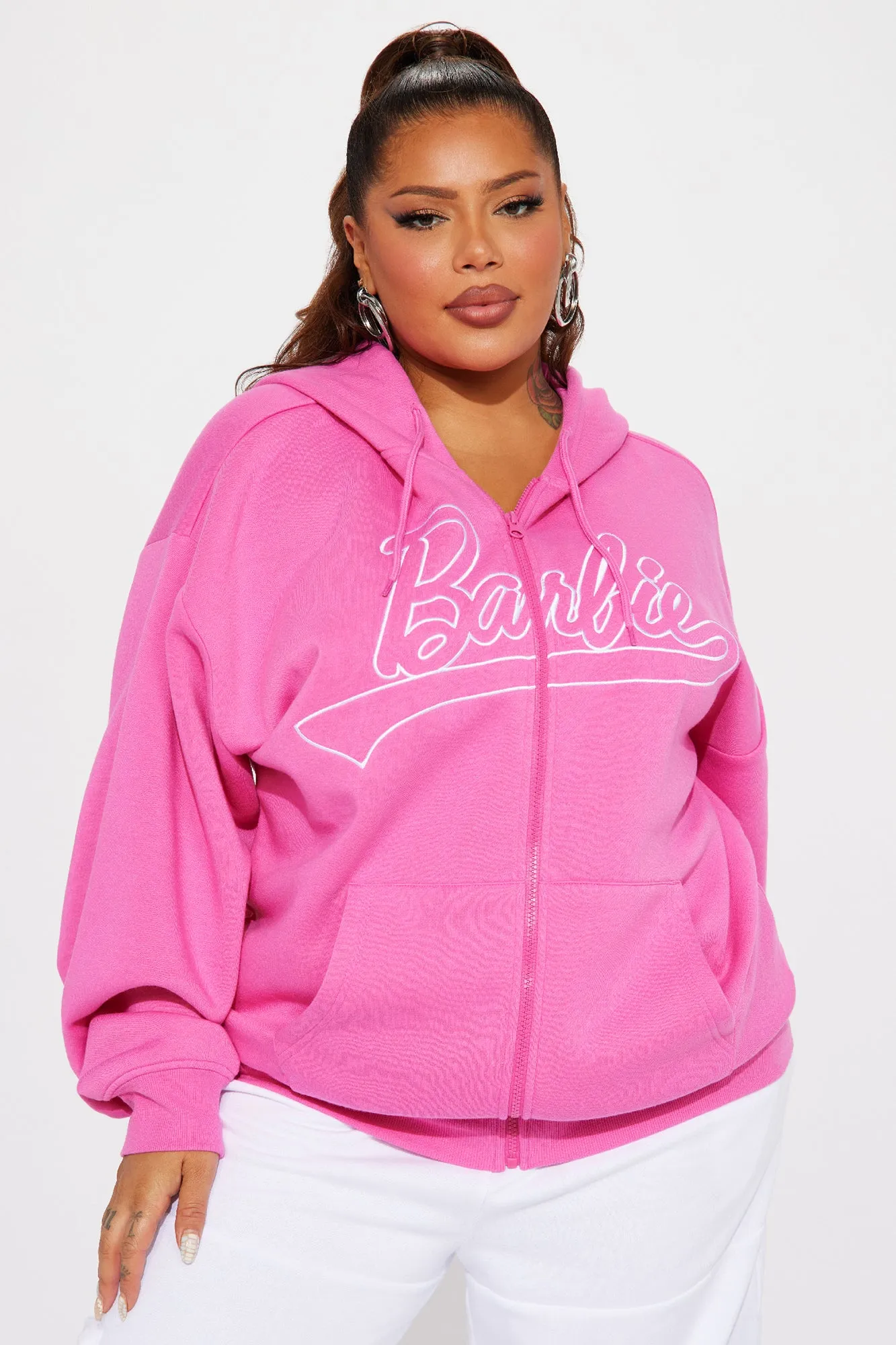 Barbie Girl Hoodie - Hot Pink