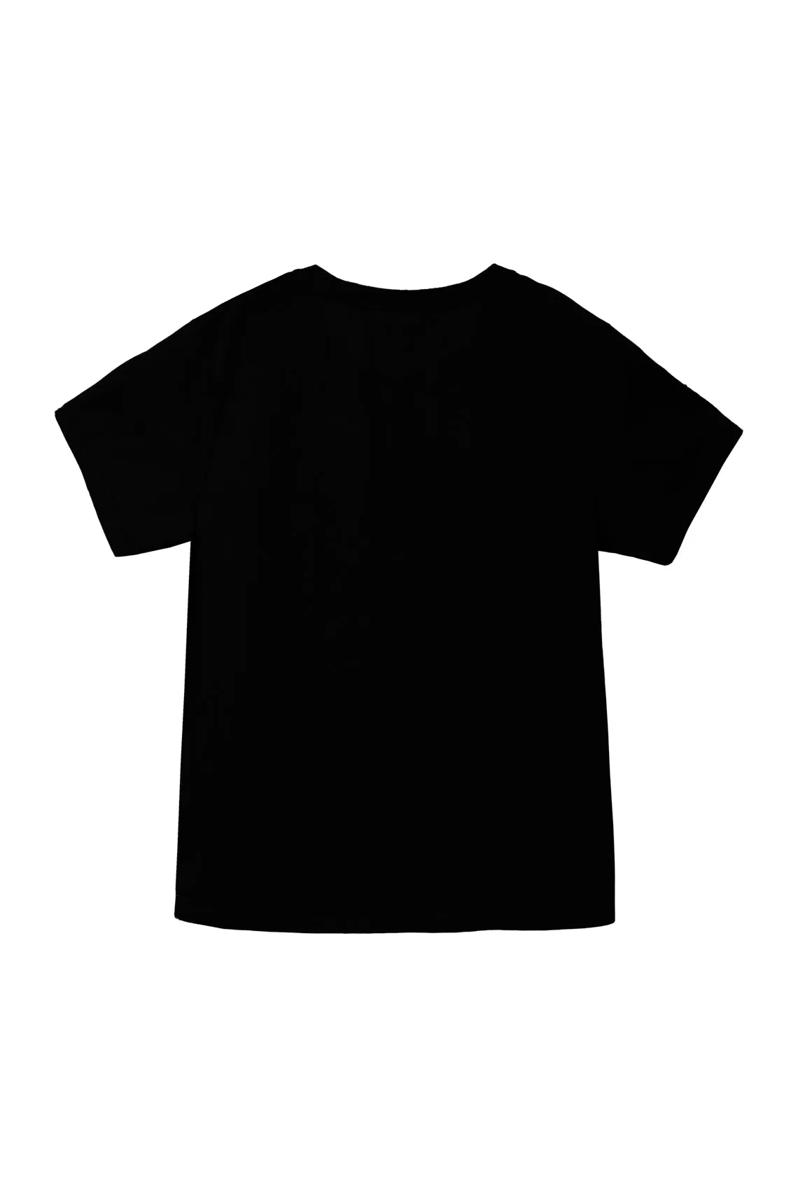 Camiseta negra manga corta para hombre