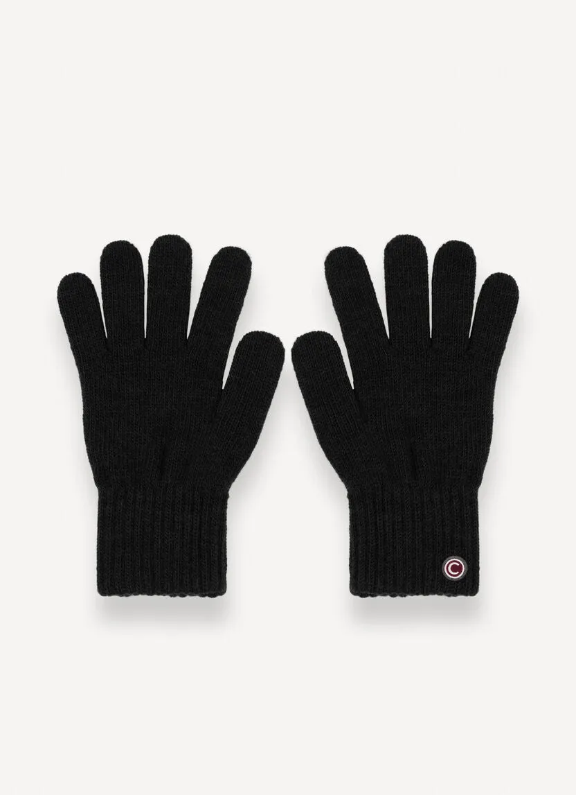 COLMAR Wool Angora Gloves Navy