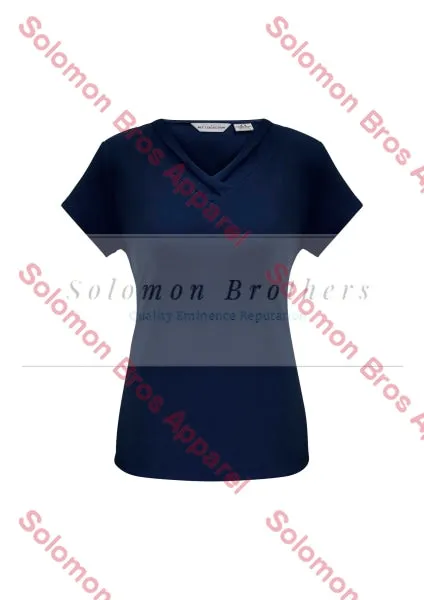 Emma Ladies Short Sleeve Top