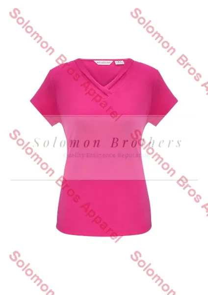 Emma Ladies Short Sleeve Top