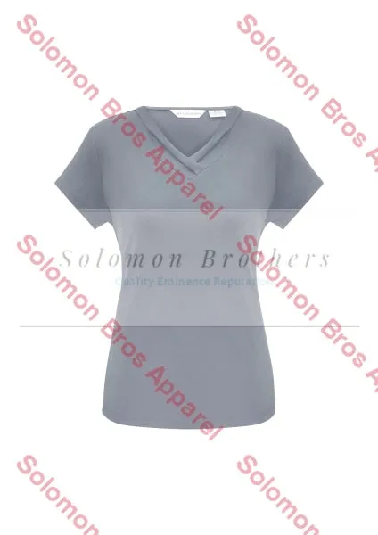 Emma Ladies Short Sleeve Top