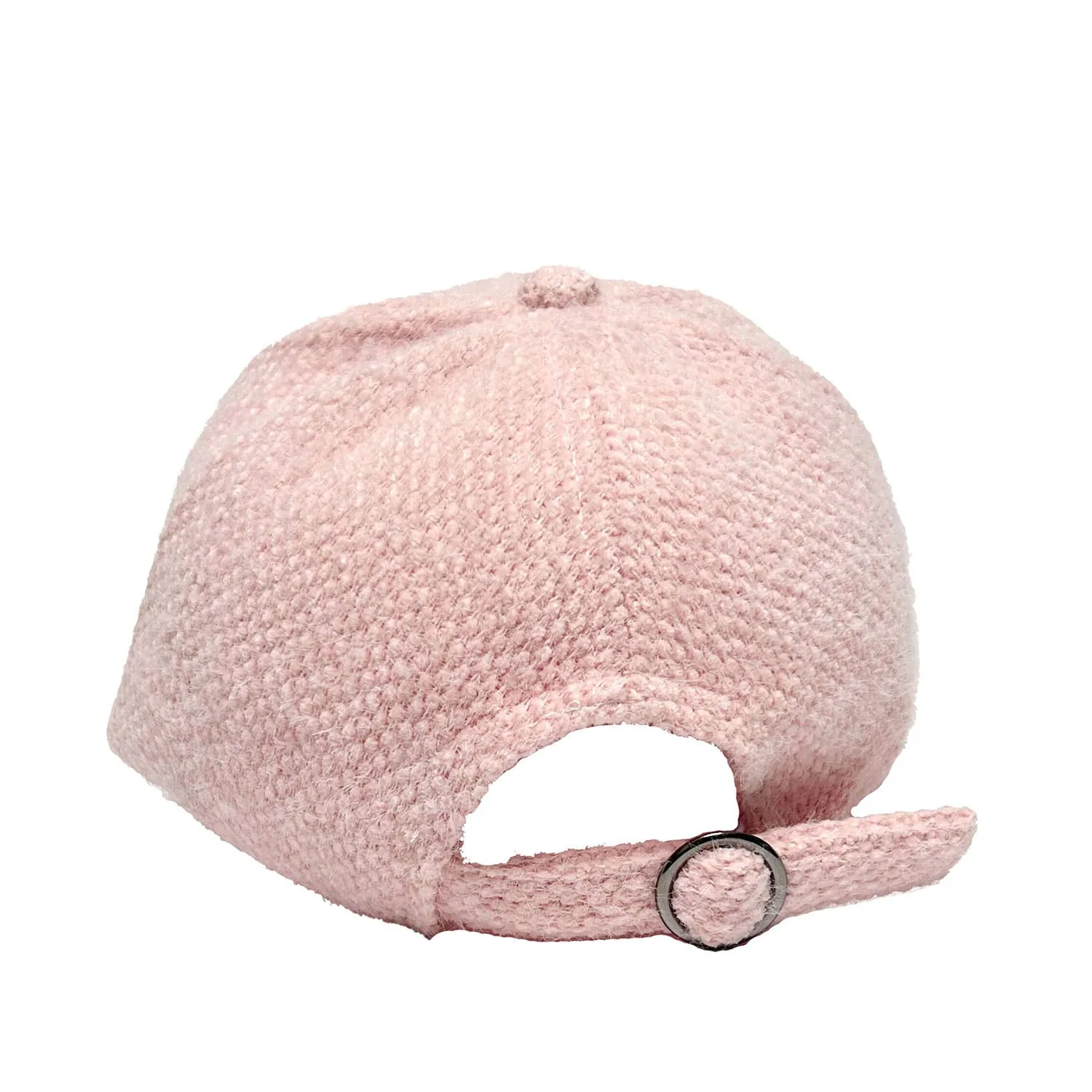 FLOOF Women's Plush Baseball Cap in Pink