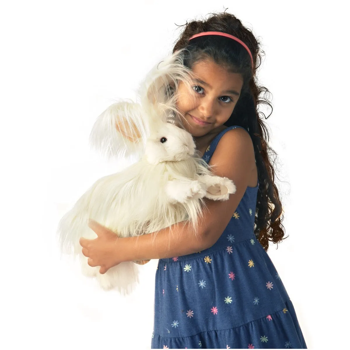 Folkmanis Angora Rabbit Puppet