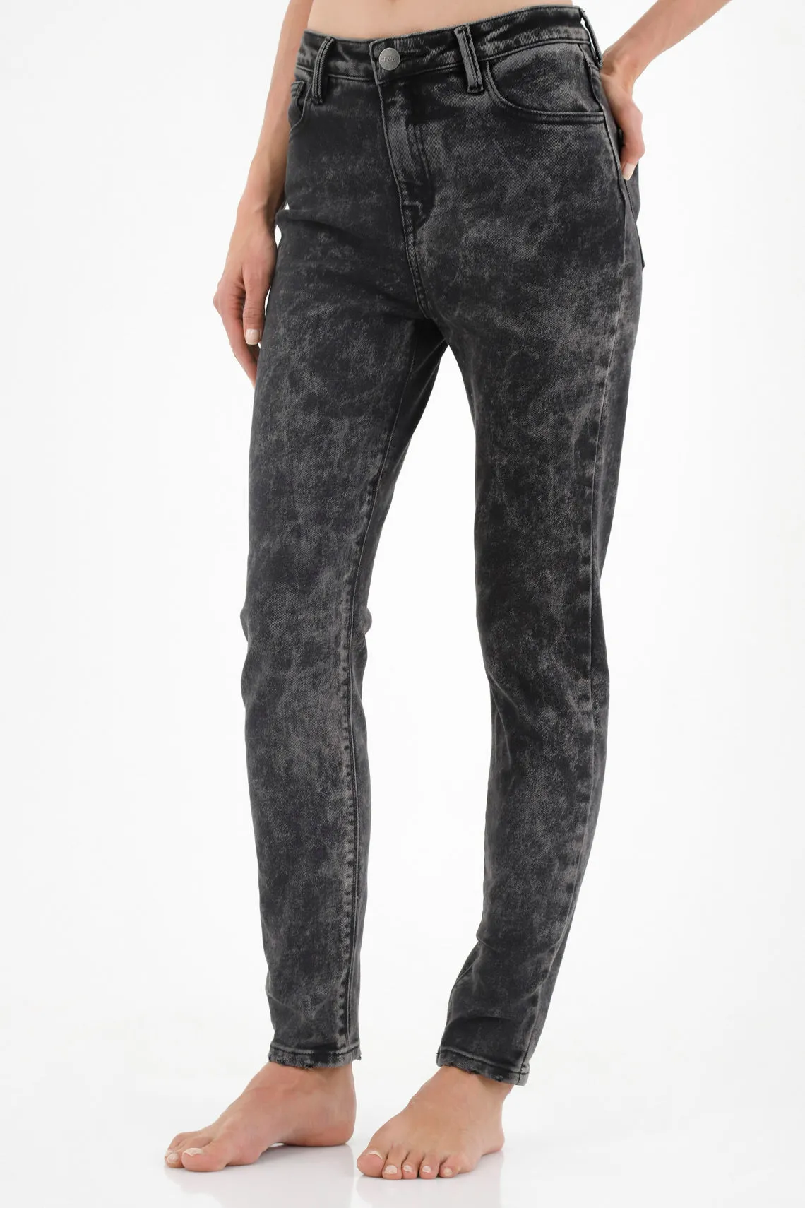 Jean Slim negro para mujer