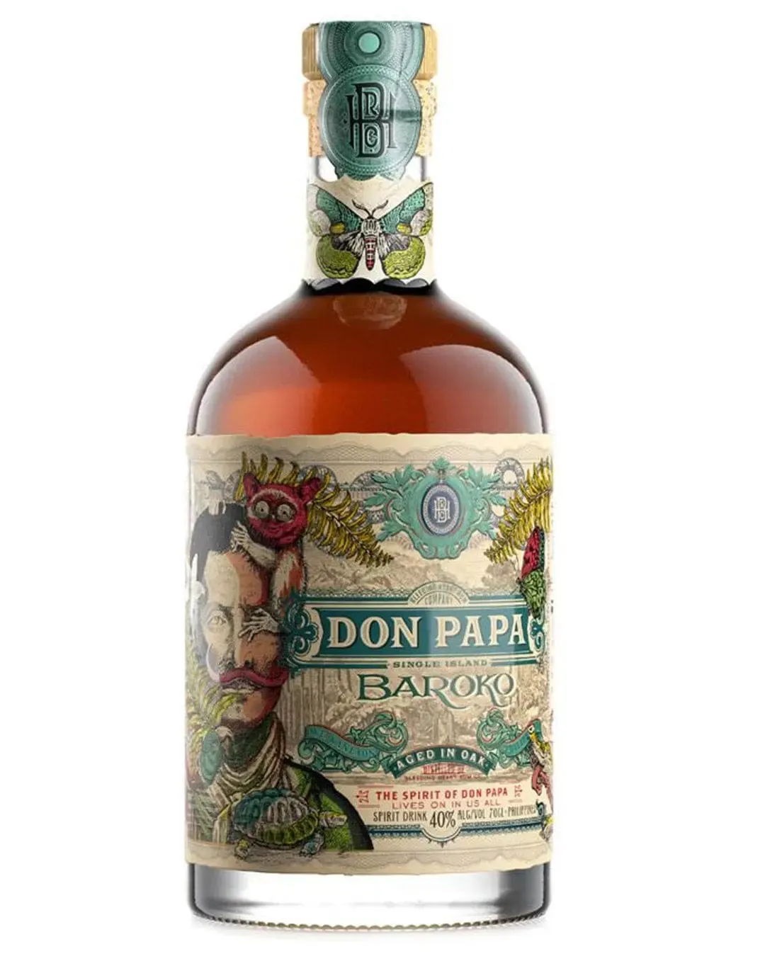 Limited Edition Don Papa Baroko Rum, 70 cl