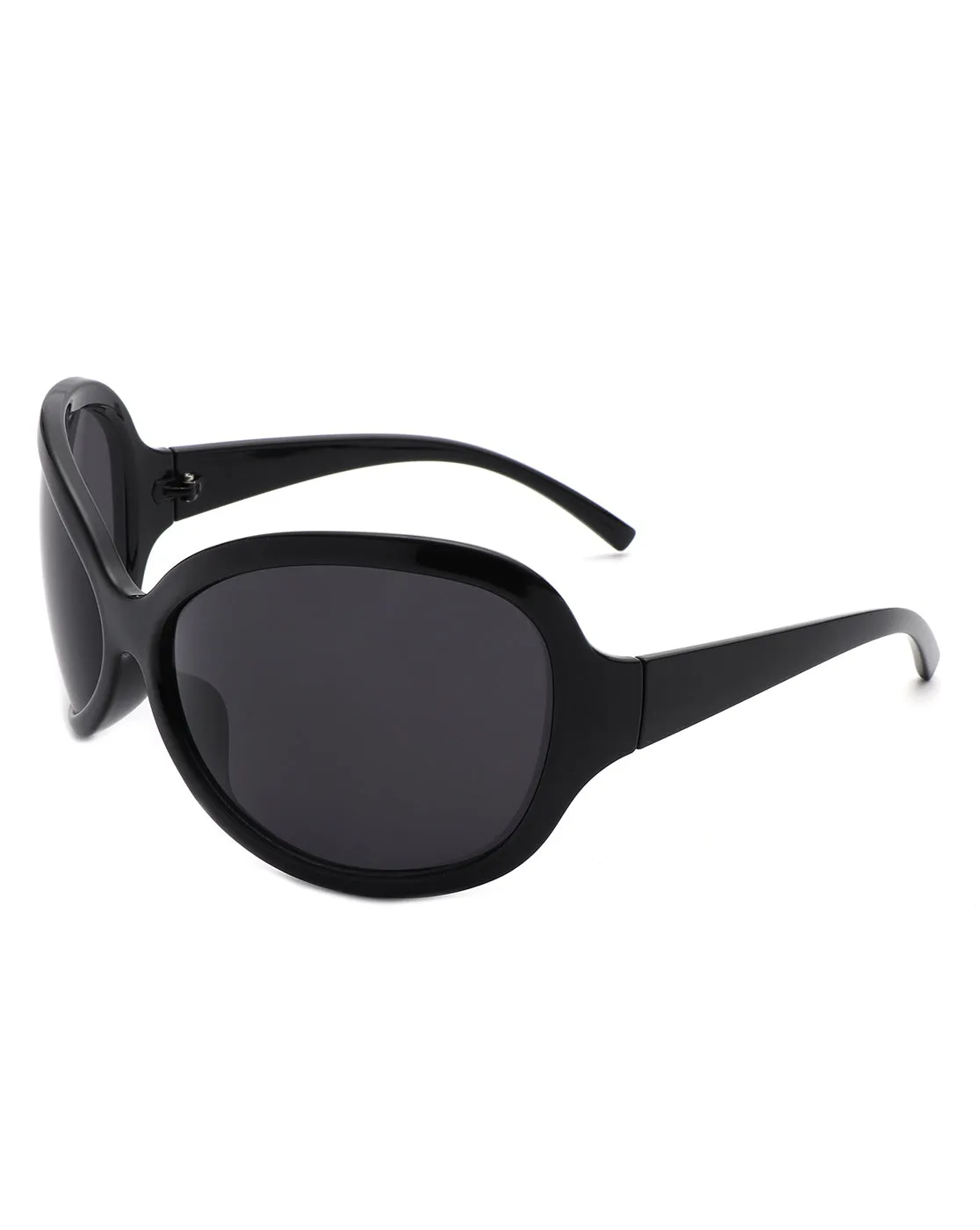 Luna - Oversized Triangle Butterfly Shape Women's Sunglasses