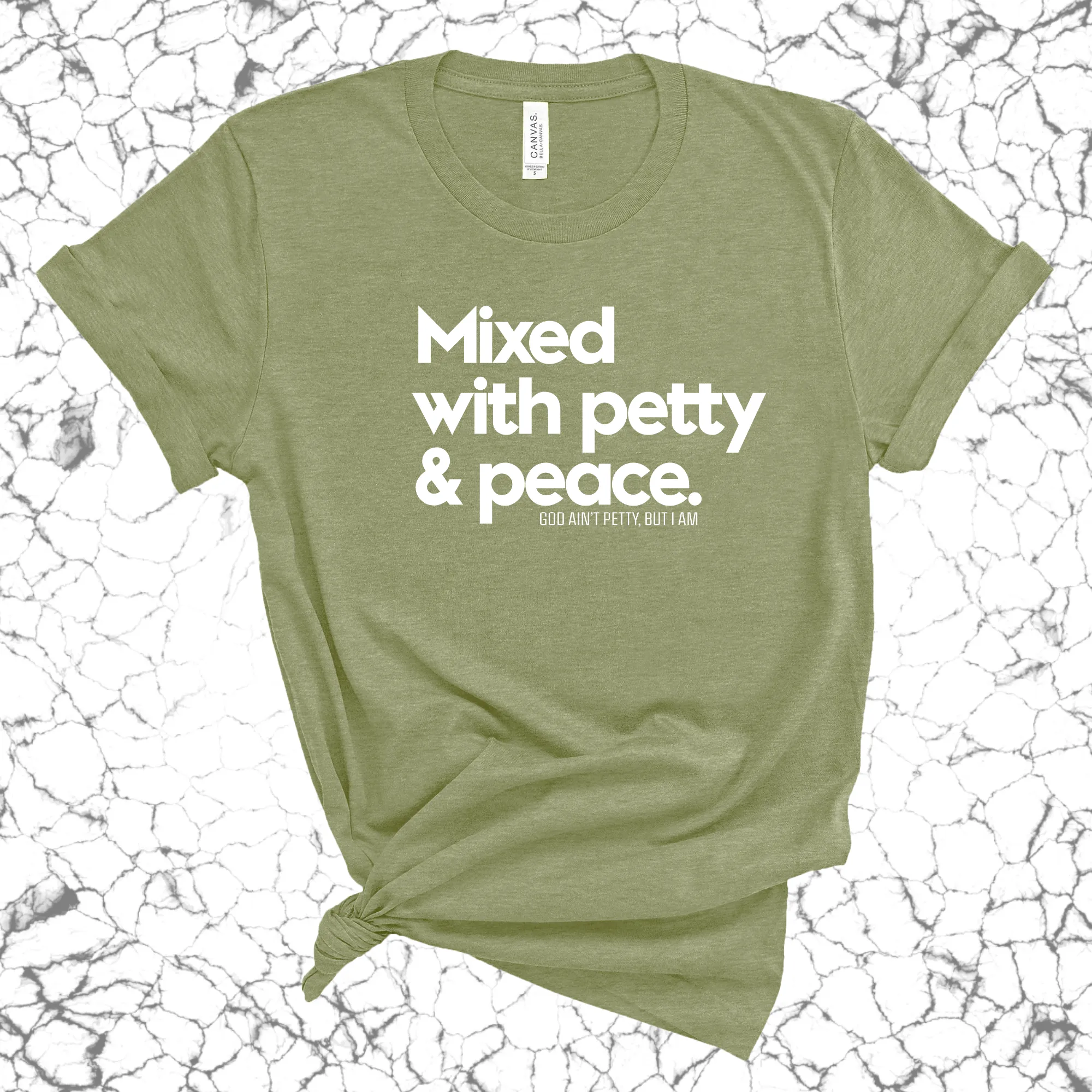 Mixed with petty & peace Unisex Tee