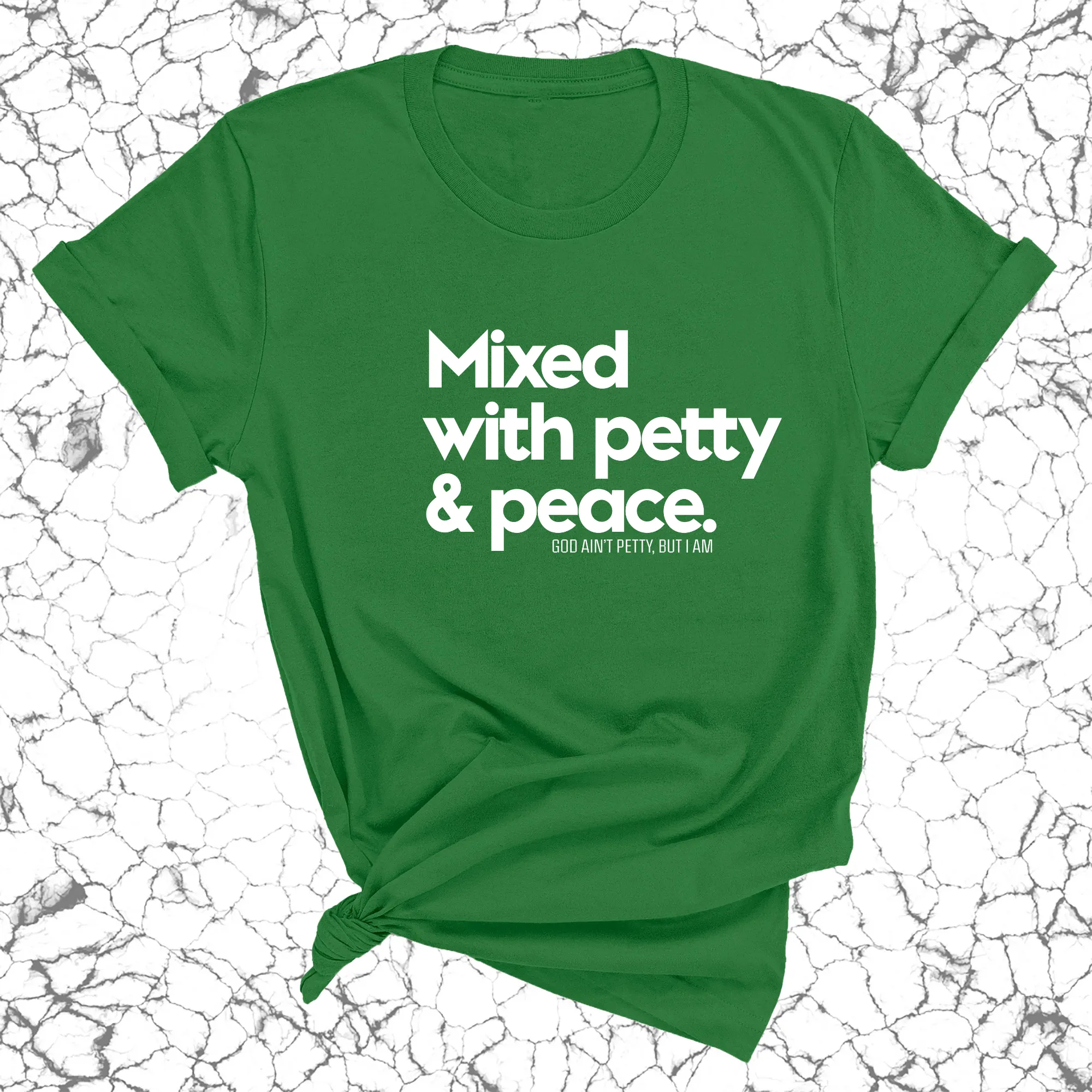 Mixed with petty & peace Unisex Tee