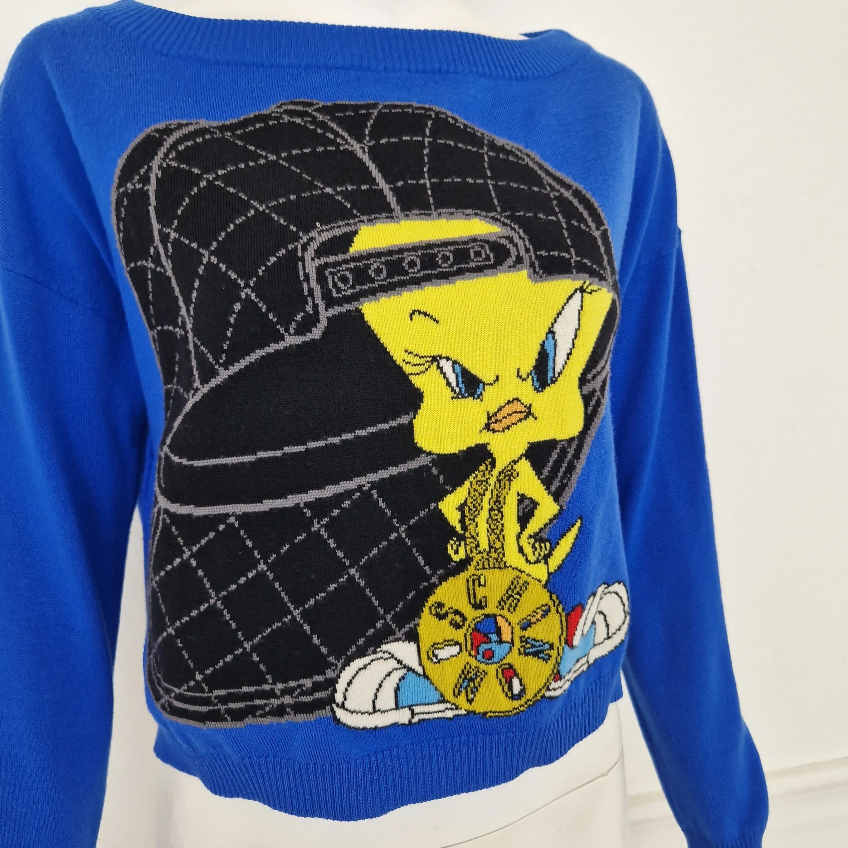 Moschino | Maglione blu Tweety