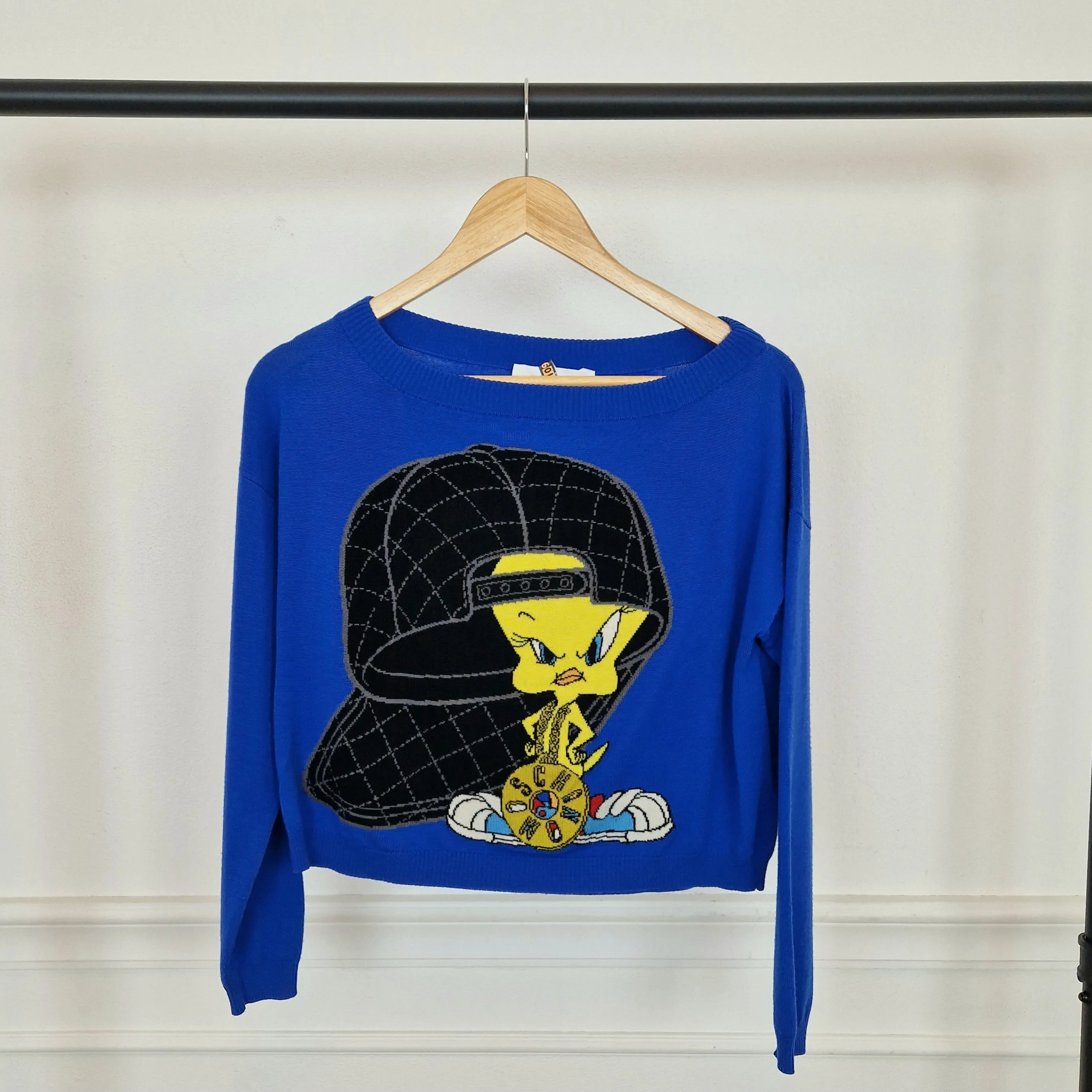 Moschino | Maglione blu Tweety