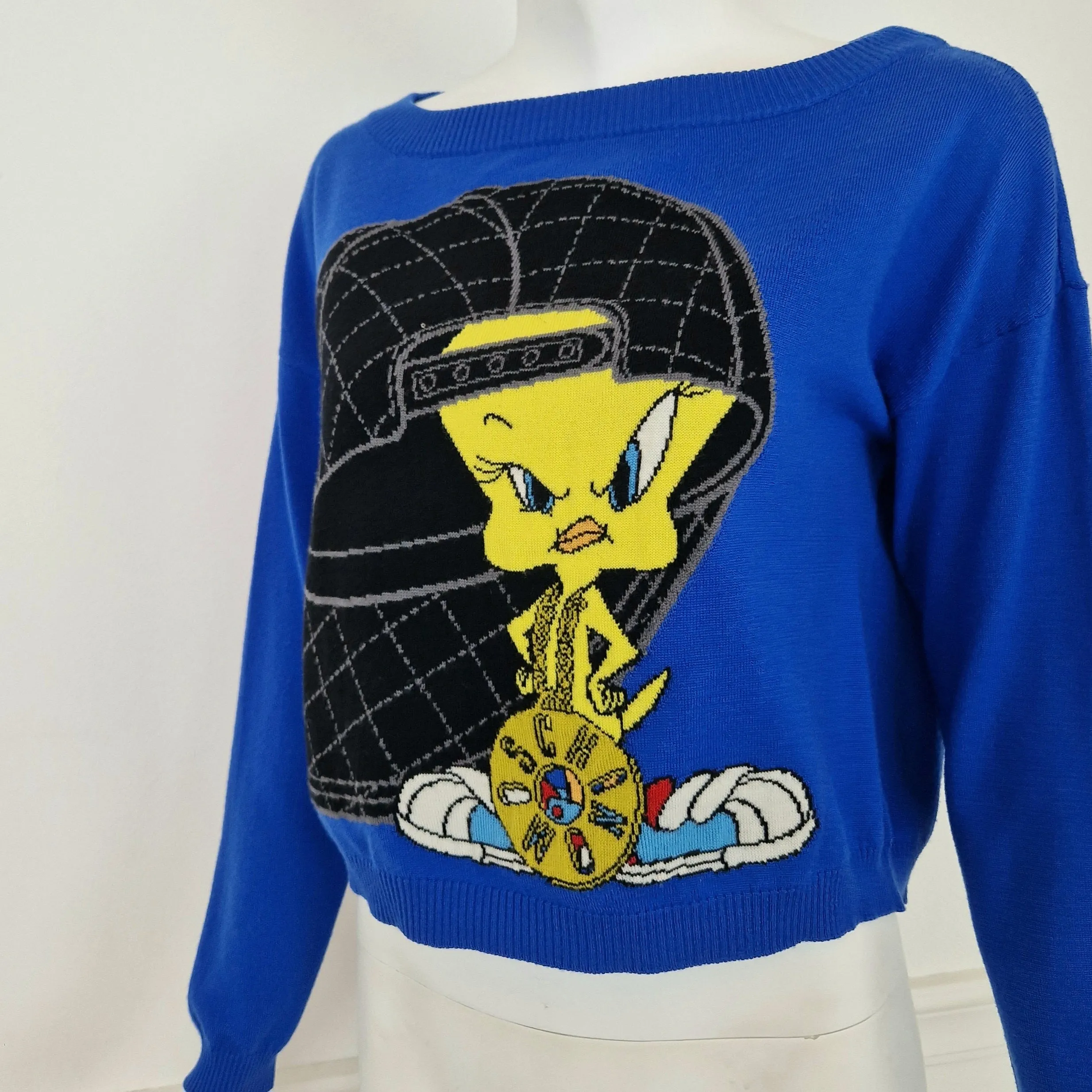 Moschino | Maglione blu Tweety