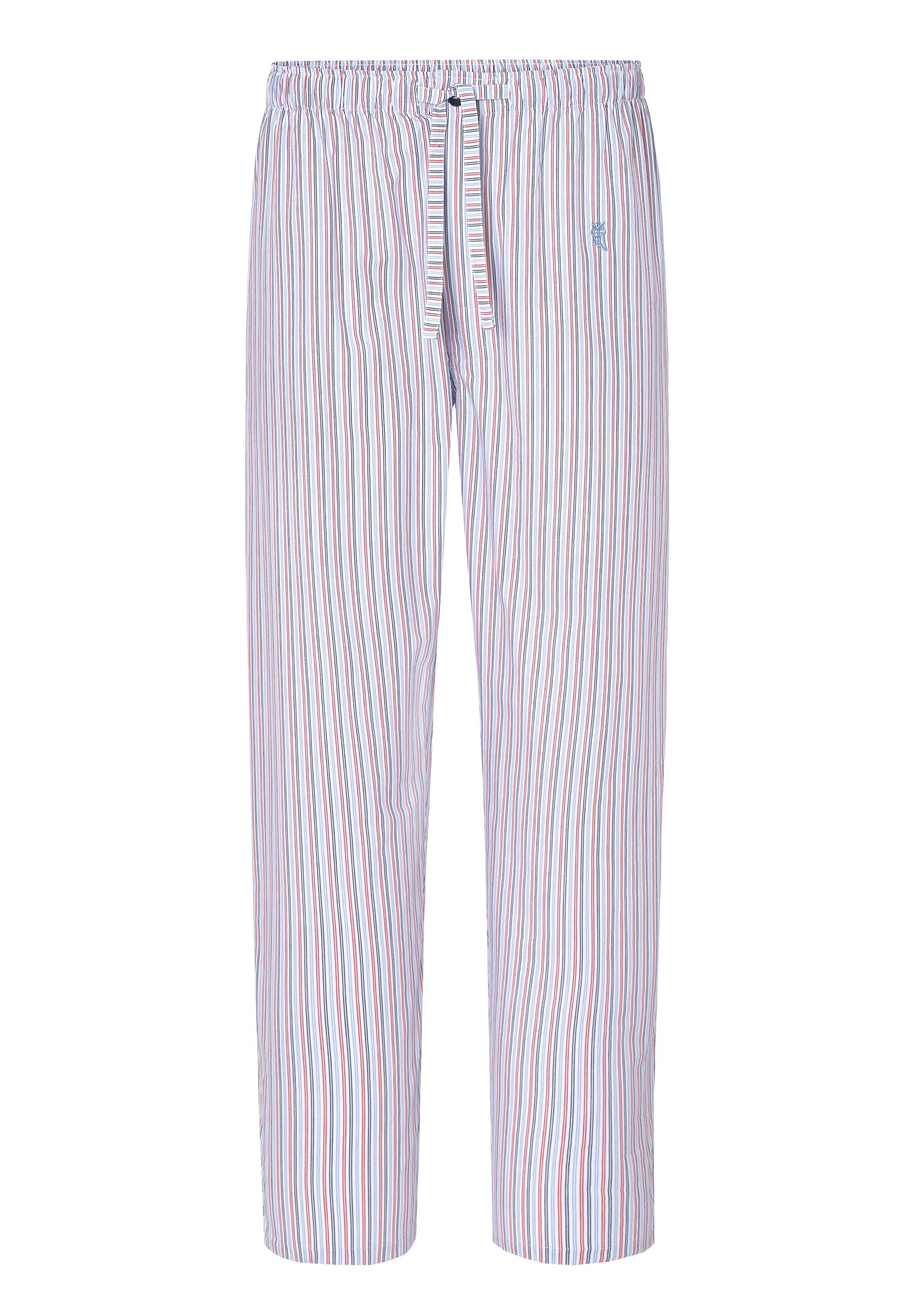 Pantalón Pijama Hombre Largo Algodón Popelín Rayas - Blanco 8939_01