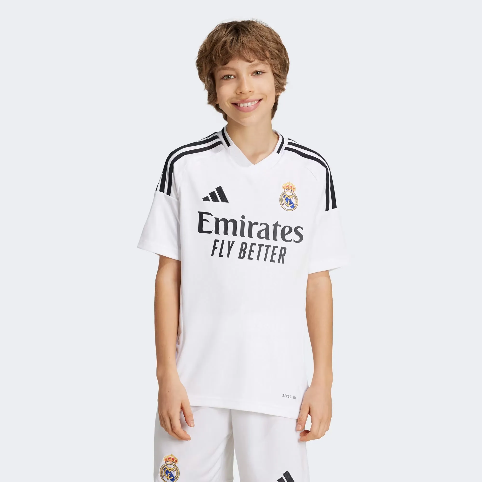 Real Madrid 24/25 Home Football Shirt Jnr