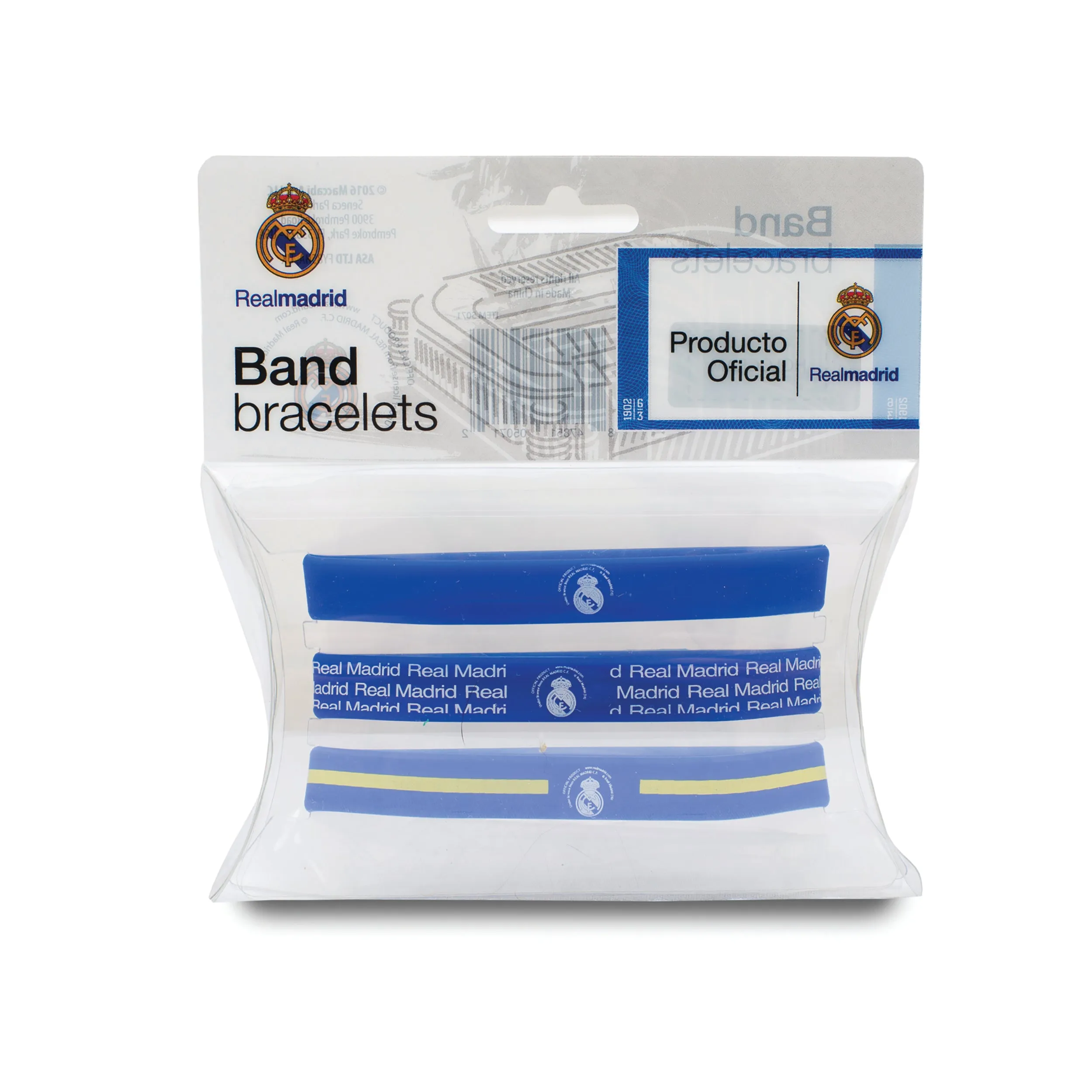 Real Madrid CF Silicone Bracelets Maccabi Art