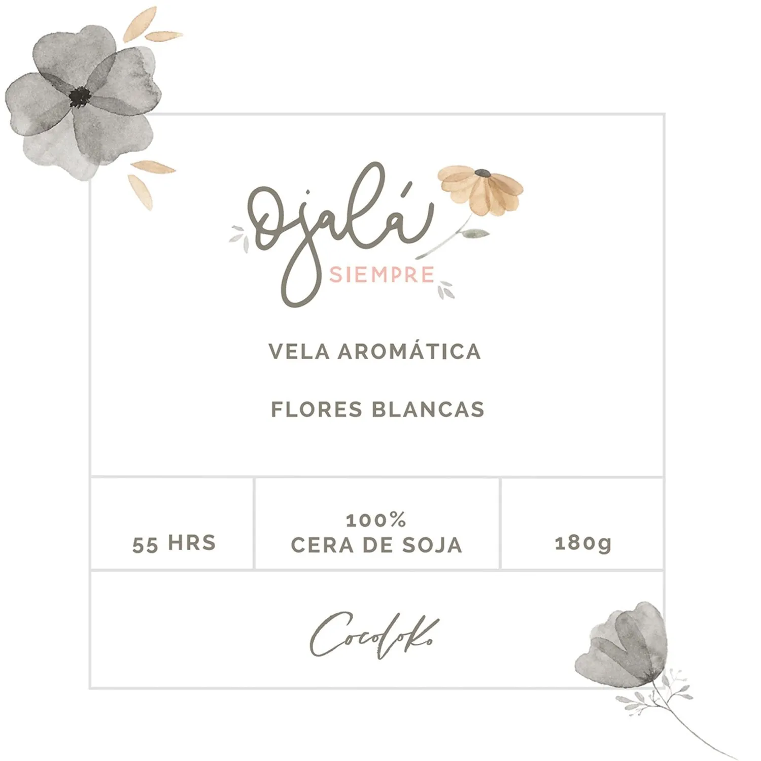 Vela Aromática OjaláSIEMPRE